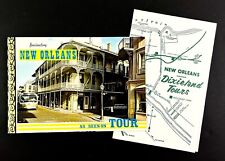 1960s New Orleans LA As Seen On Dixieland Bus Tours Vintage Travel Photo Booklet picture