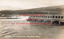 WA, Wenatchee, Washington, RPPC, Rock Island Dam, Falls, Robbins Photo No 60 picture