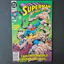 Superman The Man of Steel #17 1st Cameo Doomsday Newsstand - VF - Bundle & save picture