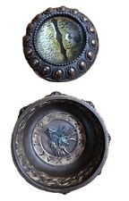 Veronese Design Bronze Finish Dragon Eye Trinket Stash Box picture