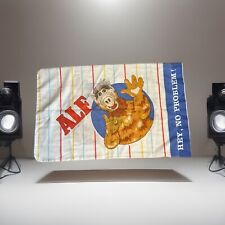 Alf 1987 Pillow Case Standard Size Vintage Bibb Co. Fabric Craft Use picture