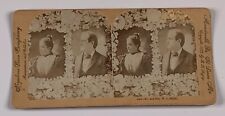 Stereoview Photo Mrs And Mr William James Bryan picture