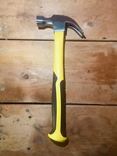 Stanley Claw Hammer Number 13” Yellow Black Rubber Grip Handle Great Condition picture