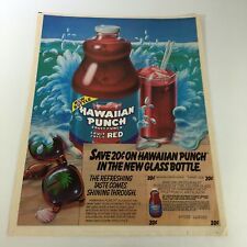 VTG Retro 1985 Hawaiian Punch Fruit Punch Fruit Juice Print Ad Coupon picture