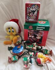 Lot of 5 Vintage Tweety Christmas items picture