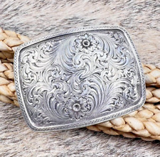Vintage Gary Gist Sterling Silver Belt Buckle picture