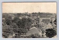 Bridgeton NJ- New Jersey, Aerial Of Town Area, Antique, Vintage c1908 Postcard picture