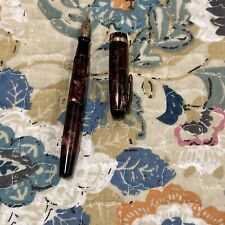 Vintage Parker Challenger Fountain Pen Red Pearl 1937 picture