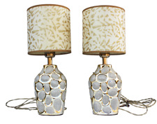 A set of two Side Lamps in Hollywood Regency Style, Bedside Lights picture