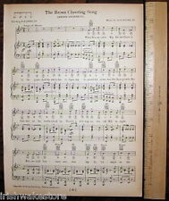 BROWN UNIVERSITY Vintage Song Sheet c 1929 
