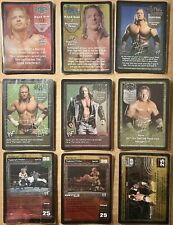 WWE Raw Deal CCG - WWF Card Game - TRIPLE H SS3 Set / Ric Flair Chyna Interferes picture