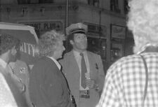 1979 MICHAEL WINNER & O.J. SIMPSON w/ Ice Cream On Set Original 35mm Negative bn picture
