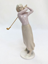 Russ Berrie Figurine 1920's Classic Woman Golfer w/ Dress #15462 picture