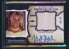 Nicole Eggert 2022 Leaf Pop Century Signatures MEMORABILIA  Autograph 09/25 Auto picture