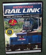 20383 TRAIN VIDEO DVD MONTANA RAIL LINK - BNSF  picture