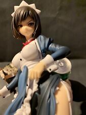 Anime FRENCH MAID 1/6 Statue Figure Cast Off No Box Bending Over On Chair picture