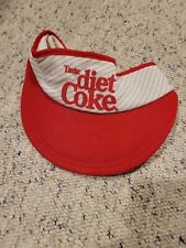 VERY RARE VINTAGE 80'S 90'S DIET COKE VISOR CAP HAT. picture