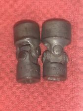 Vintage WW2 Government Contract Plumb PLOMB PLVMB WF 76 WF 77 USA Swivel Sockets picture