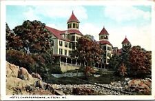 Kittery Maine Hotel Champernowne Historic Landmark Scenic Coast WB Postcard picture