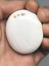 Scolecite Palm Stone 1.8oz Beautiful Polish High Vibrations. Healing N8 picture