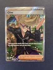 Pokemon - Clive - 227/091 - SV Paldean Fates - Full Art Trainer Card picture