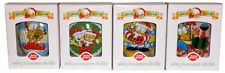 Lot of 4 - Dairy Queen 2001 Garfield Collection Holiday Tin Ornaments picture