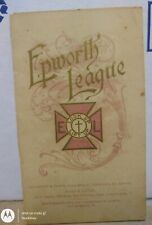 1894 Epworth League Prayer Meeting Topics Norwich Ia Methodist Episcopal Church  picture