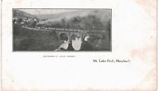 Mt Lake Park Seventeen Mile Grade Railroad Bridge 1905 MD  picture