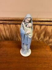 Madonna Mother Child Statue Figurine Christian Ceramic Mary Baby Jesus Christ picture