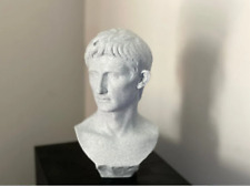 Young Caesar Augustus Head Roman Sculpture Home Decor Art picture