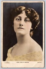 American Actress Singer Miss Delia Mason Photo By JB & Co Postcard C1904 K13 picture