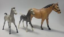 Breyer Reeves 3 Horse Lot -All With Chipped Ears Parts Only picture