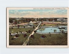 Postcard Bird's Eye View of Confederate Park Jacksonville Florida USA picture