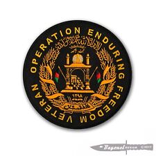 Operation Enduring Freedom Veteran Embroidered Patch - 5