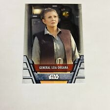 2020 Topps Star Wars Holocron Base Card Res-6 General Leia Organa picture