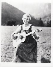 The Sound of Music Julie Andrews plays guitar in Austrian hills 8x10 inch photo picture