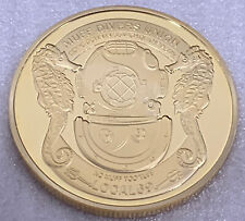 * 10 Pieces Of Adult Muff Divers Coin Union 69 No Muff Too Tough Gold Finish picture