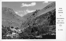 Kern river Canyon on California Hwy. 178 California 1950s OLD PHOTO picture