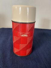 Vintage Icy Hot by Thermos - Red Squares #2810 - Half Pint picture