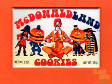 McDonaldland Cookies vintage box art 2x3