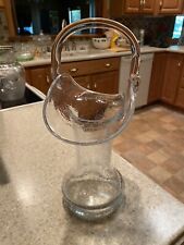 Vintage Blenko Glass Basket Vase picture