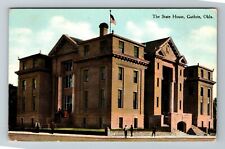 Guthrie OK-Oklahoma, The State House, Exterior, Vintage Postcard picture