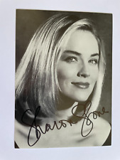 Sharon Stone - Basic Instinct - Original Hand Signed Autograph picture