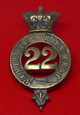The Cheshire Regiment 22nd Regiment Of Foot Glengarry / Cap Badge British Army picture