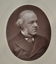 1882 Cabinet Portrait Photo Woodburytype Lord Aberdare Liberal Politician Baron picture