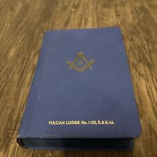 Holy Bible Masonic Edition 1940 King Solomons Temple In Masonry Holman picture