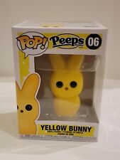 Funko POP PEEPS Yellow Bunny #06 BRAND NEW + protector picture