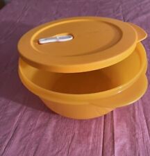 Tupperware CrystalWave 6 1/4 Cup Round Microwave Container  New  picture