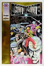 Deathmate Yellow #1 Foil  Signed by Don Perlin (1993) Valiant Comics picture