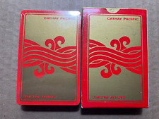 Vintage Cathay Pacific Airlines Playing Cards Sealed Deck • Collectible NOS picture